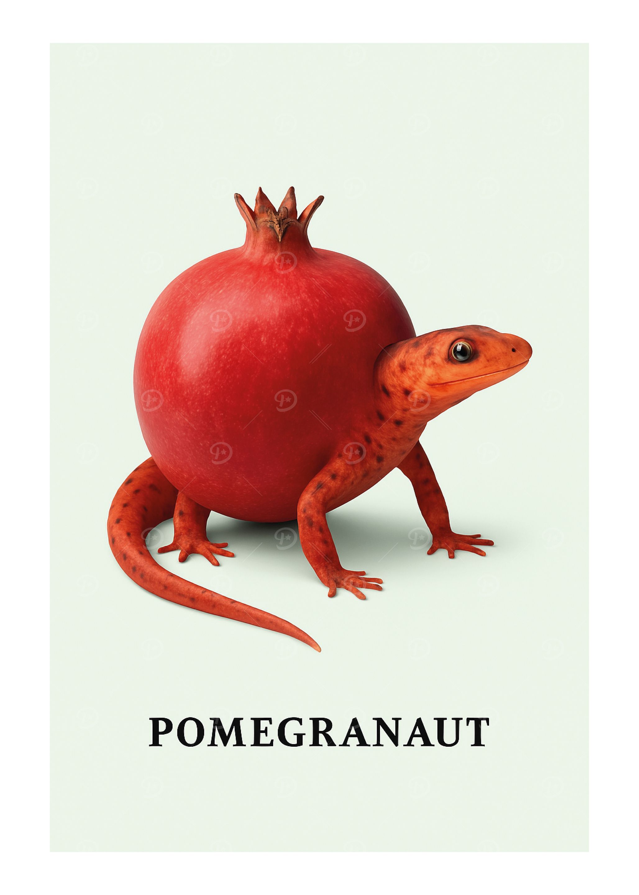 Pomegranaut: Pomegranate and Salamander Hybrid