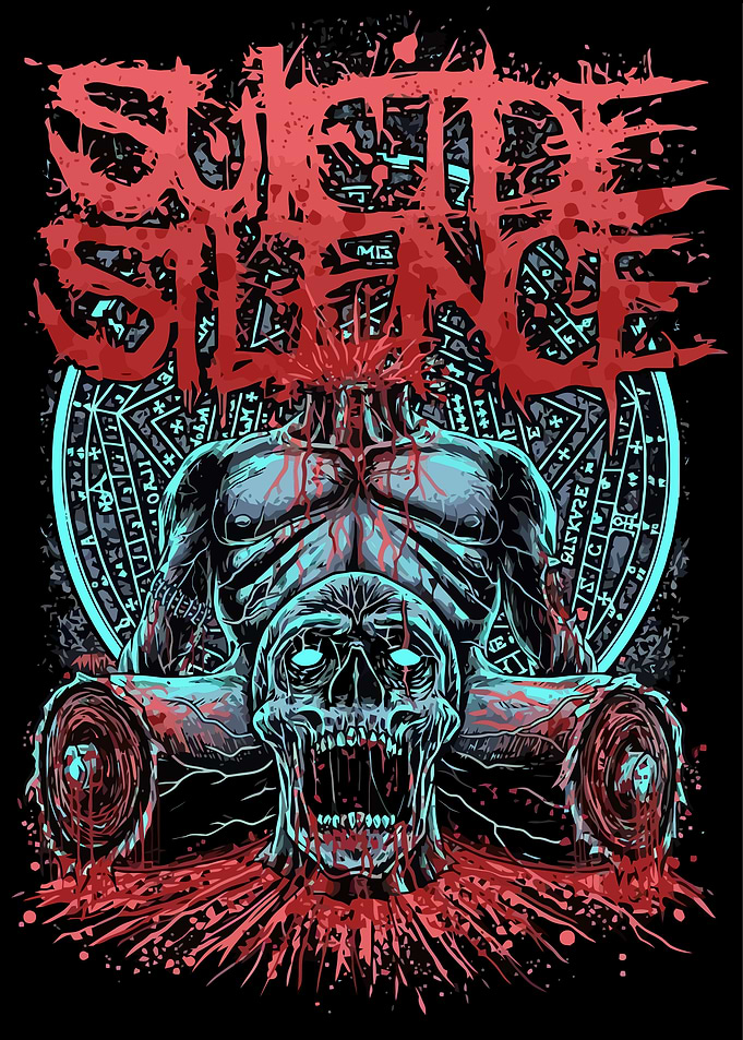 Suicide Silence Graphic Art