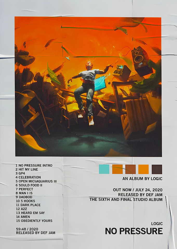 Logic - No Pressure Album Cover