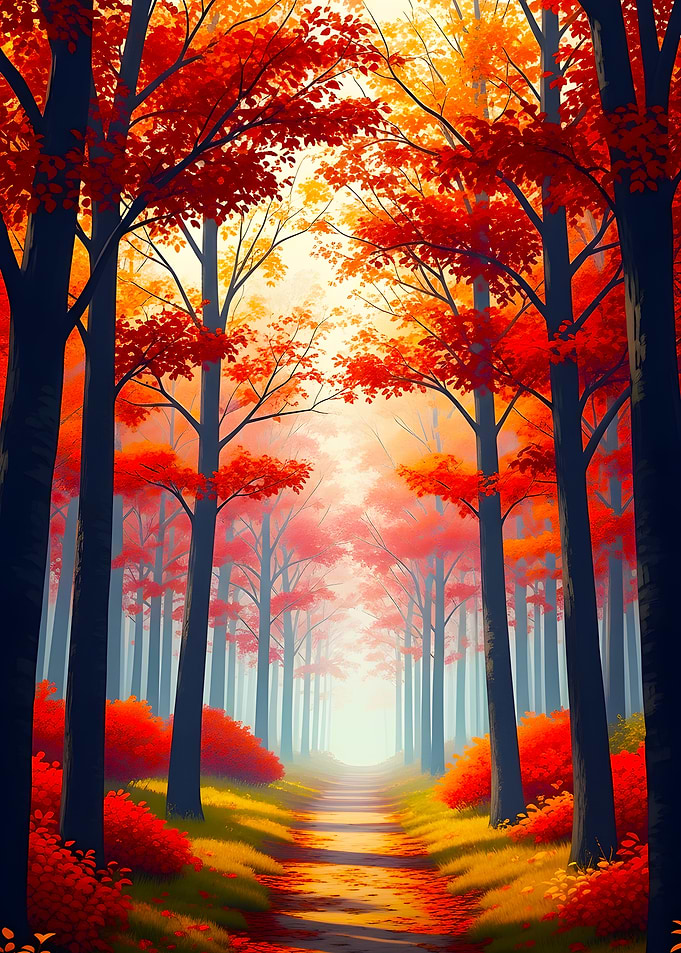 Autumn Forest Path