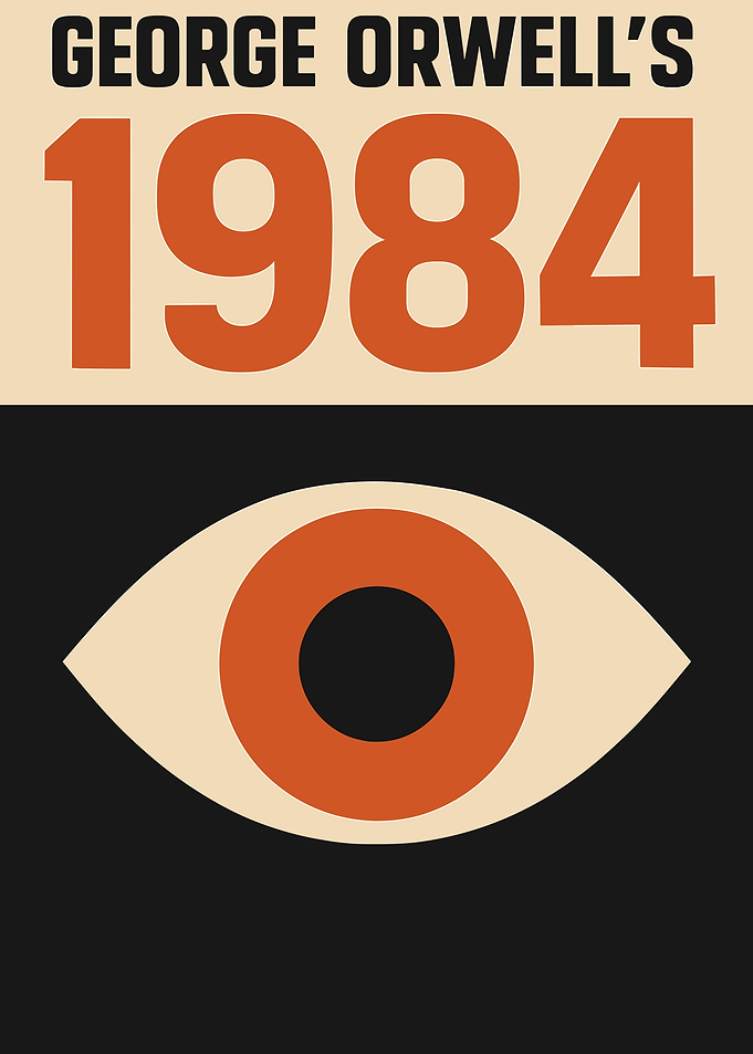 George Orwell's 1984 Book Cover