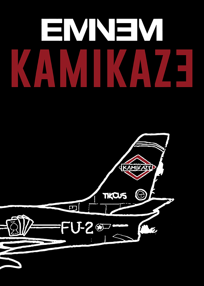 Eminem Kamikaze Album Art