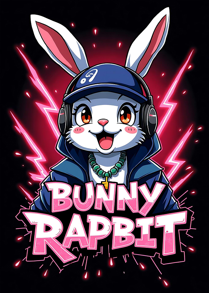 Bunny Rapbit Energy Lightning