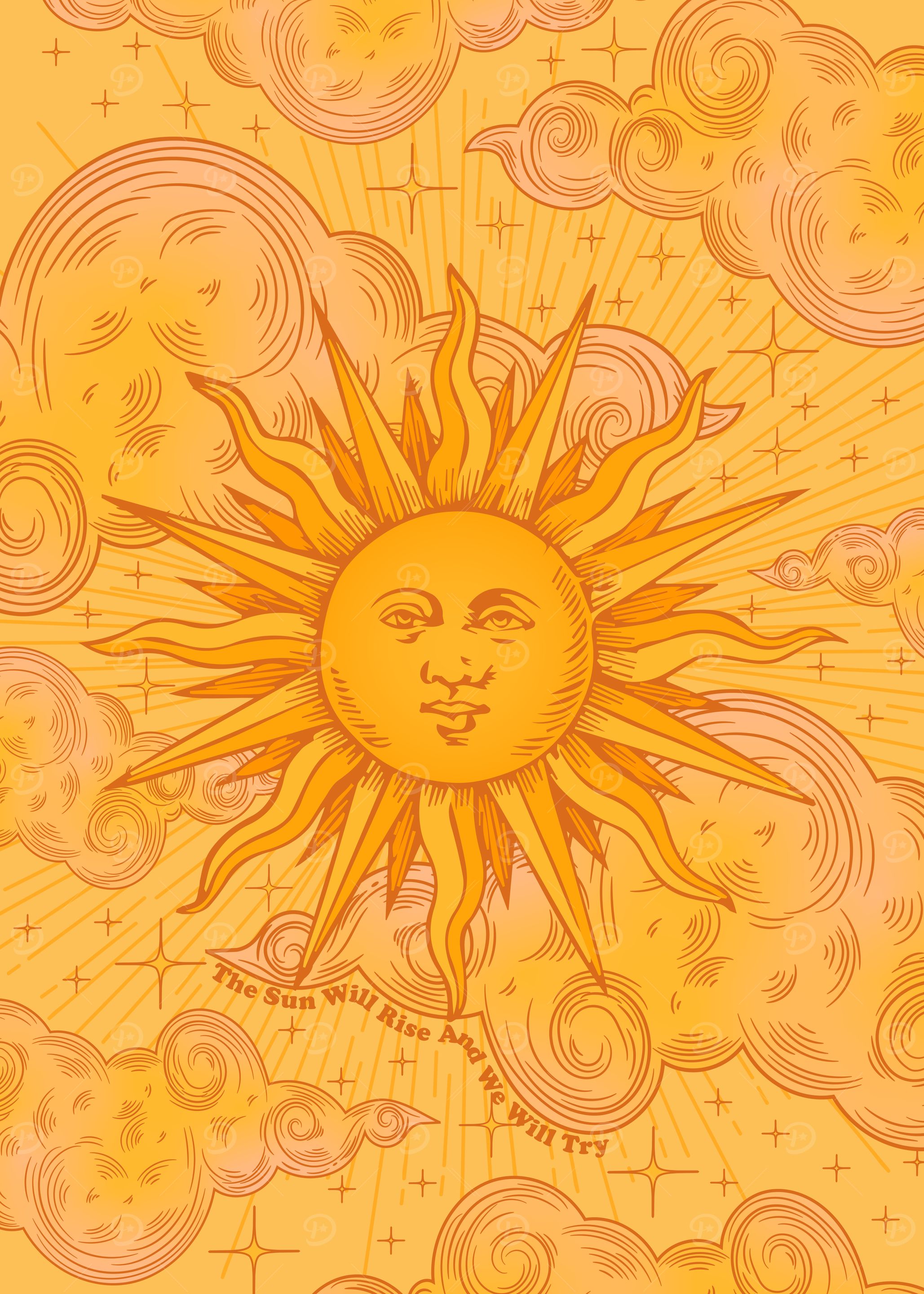 The Sun Will Rise Illustration