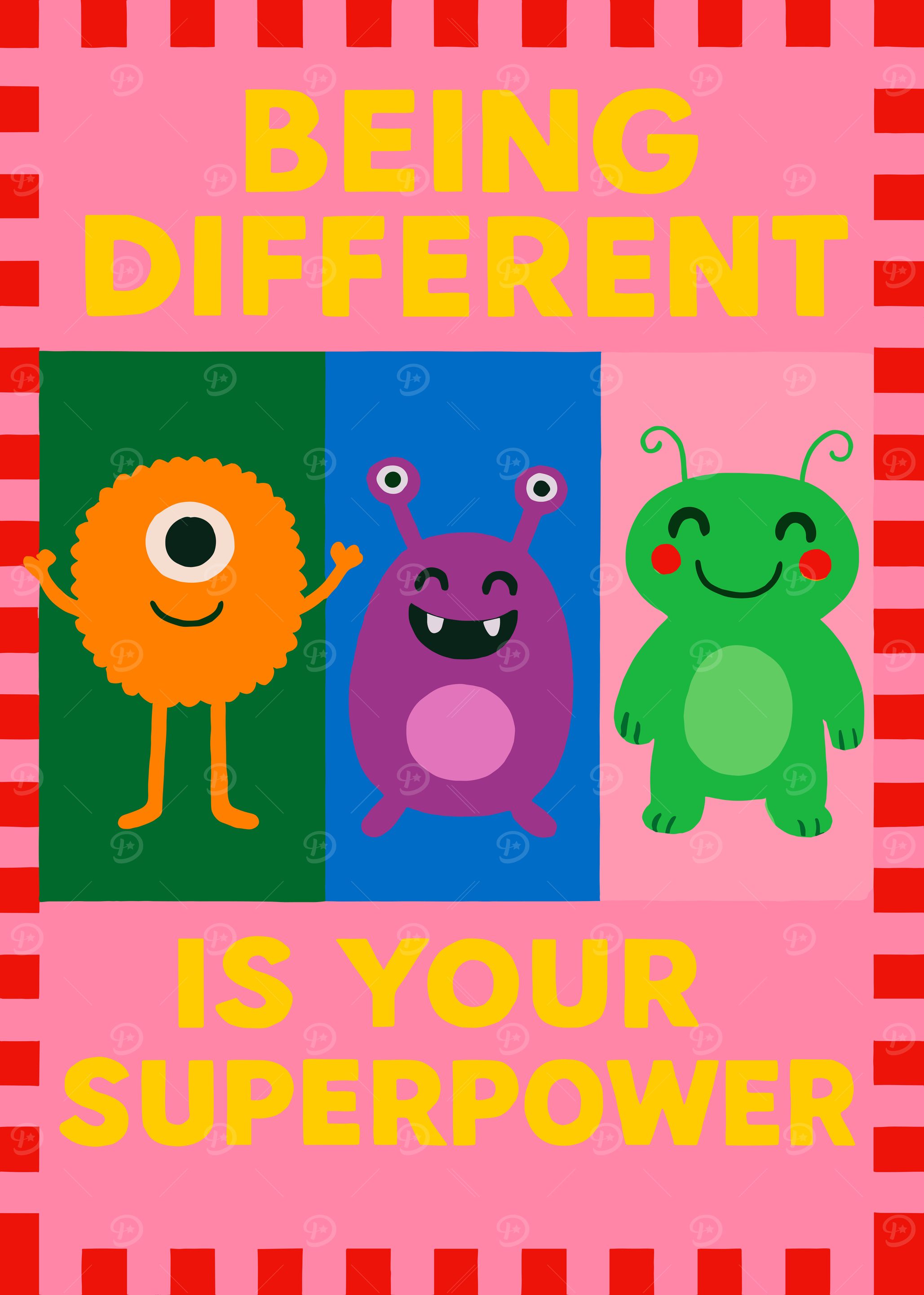 Being Different Is Your Superpower