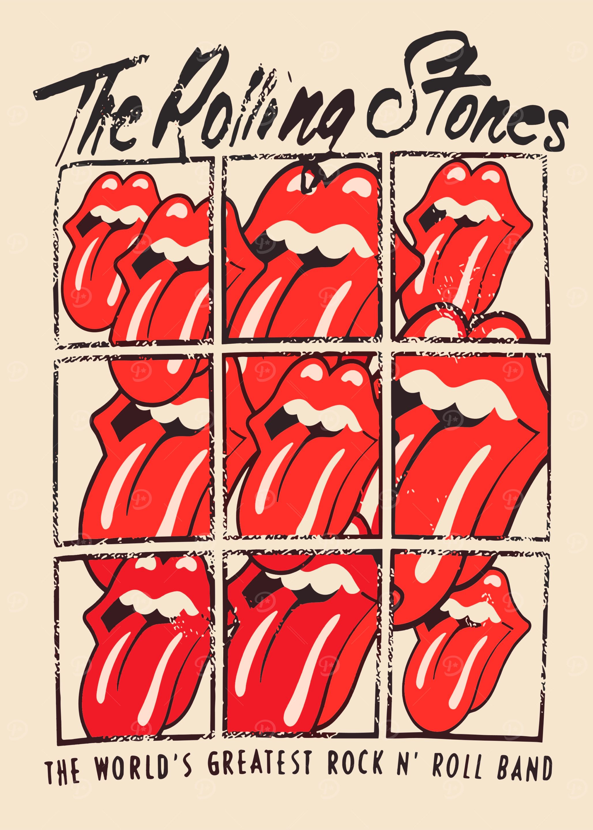 The Rolling Stones Tongue Logo