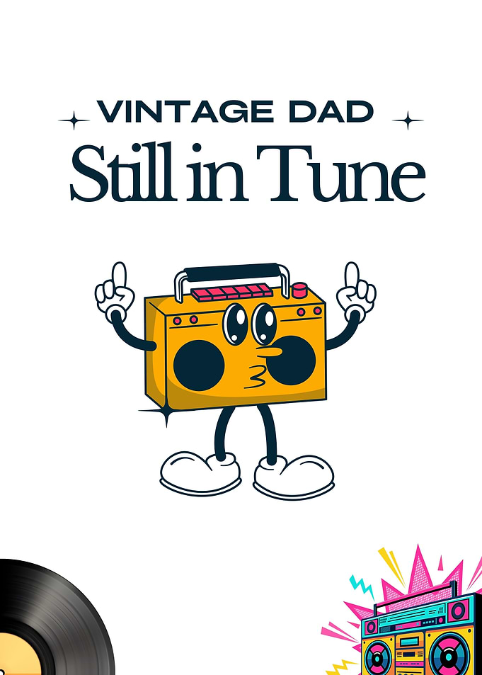 Vintage Dad Still in Tune
