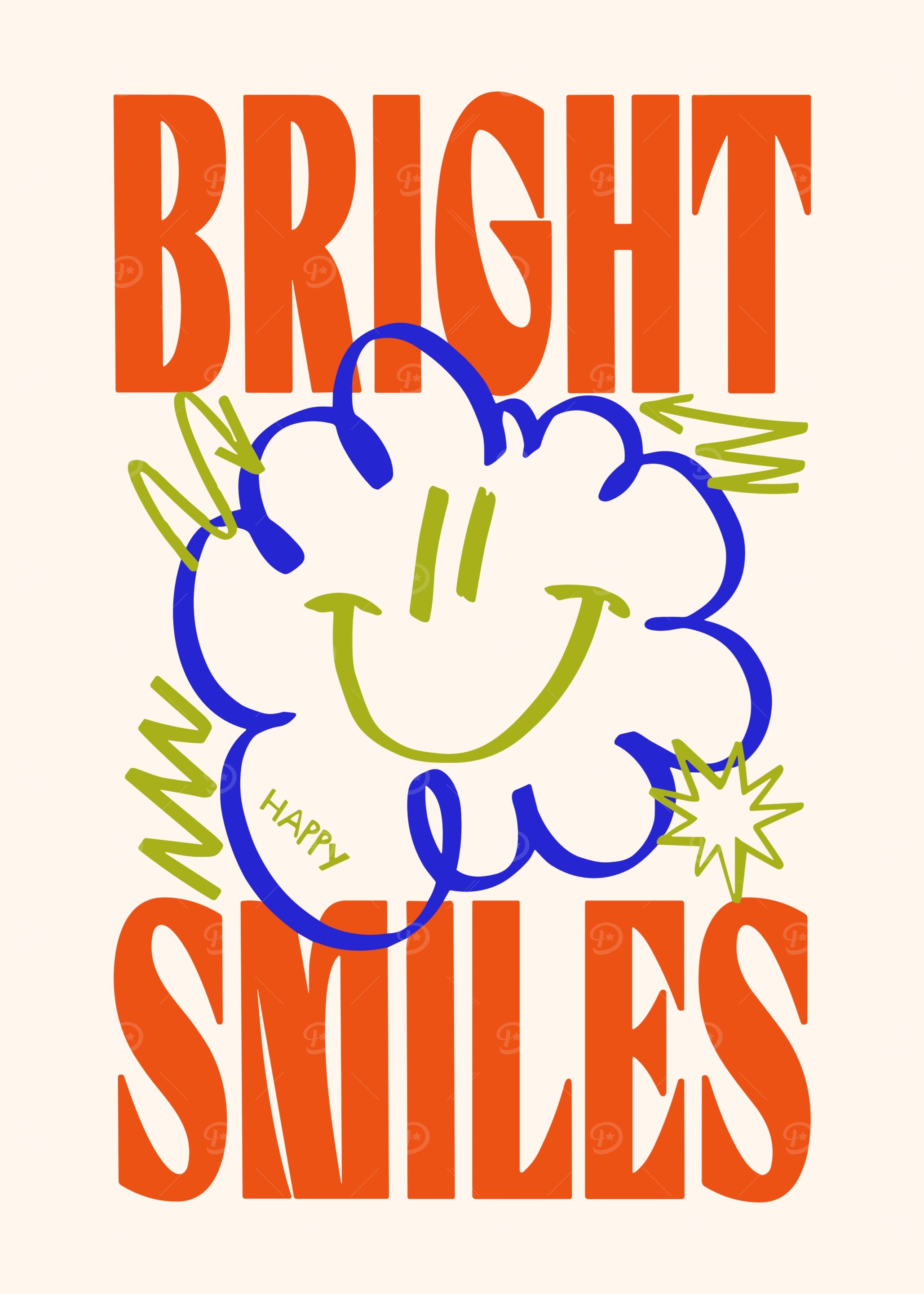 Bright Smiles Graphic Art