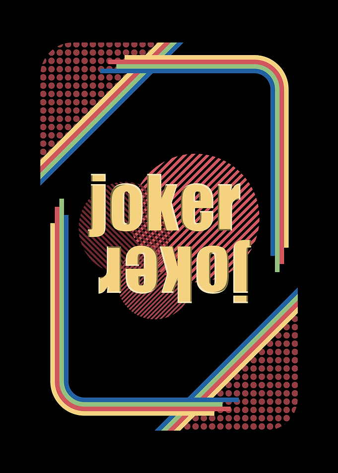Retro Joker Card