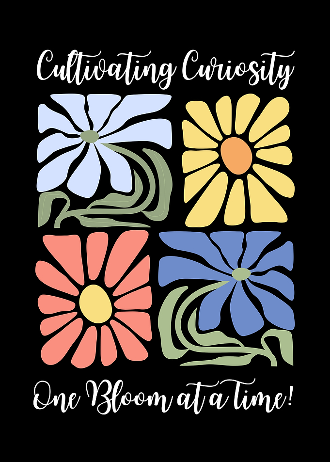 Teacher Cultivating Curiosity Floral Art