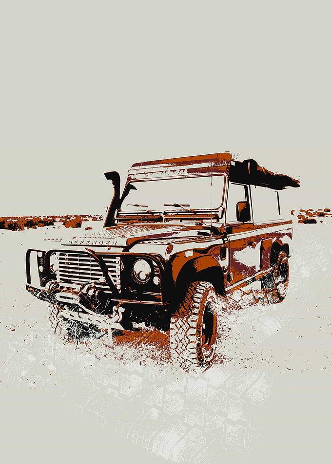 Land Rover Defender Off-Road Vehicle