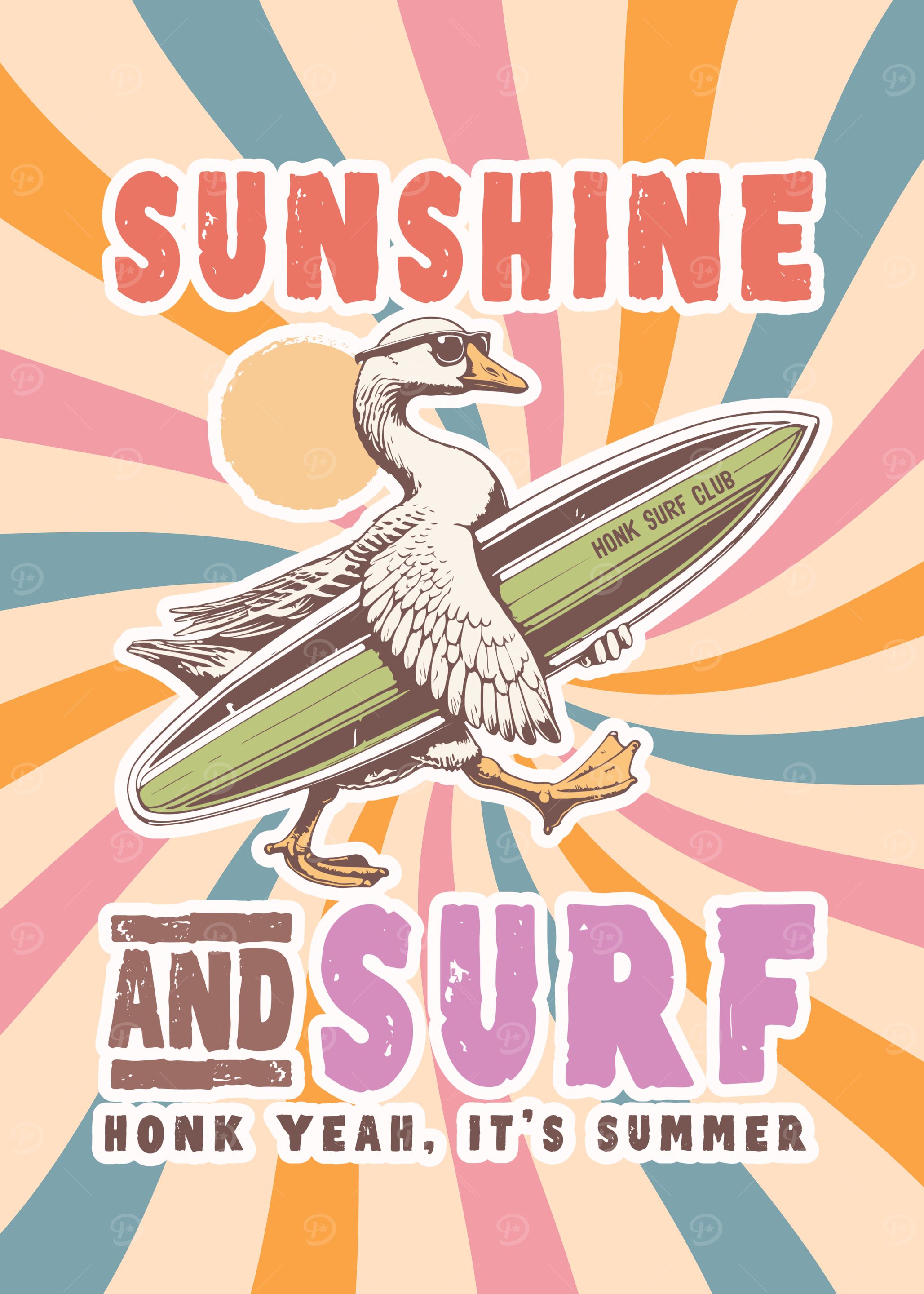 Sunshine and Surf Honk Surf Club