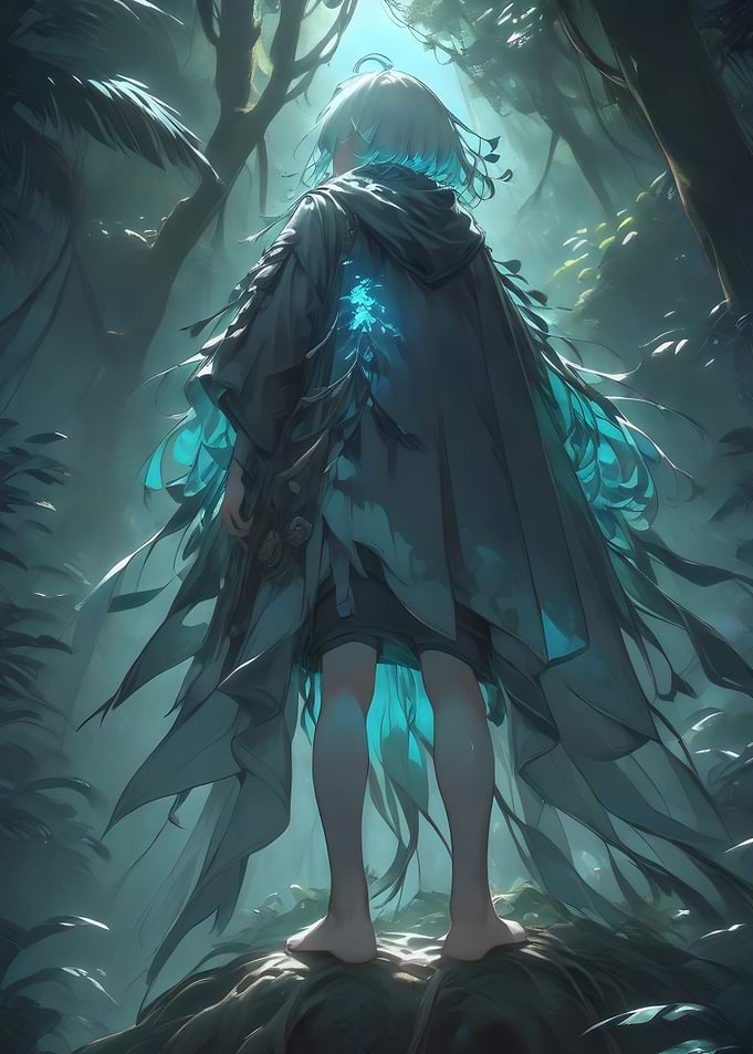 Mystical Forest Wanderer