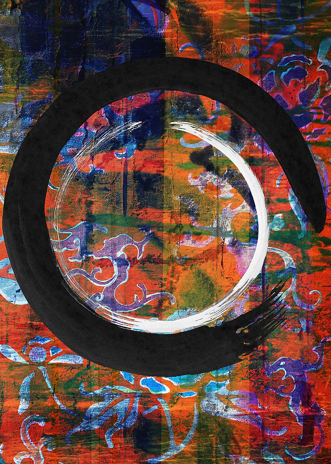 Enso Circle Abstract Art
