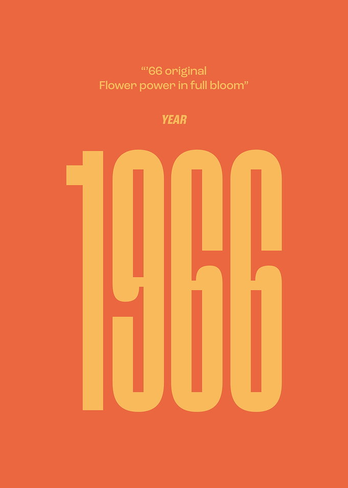 1966 Year Poster