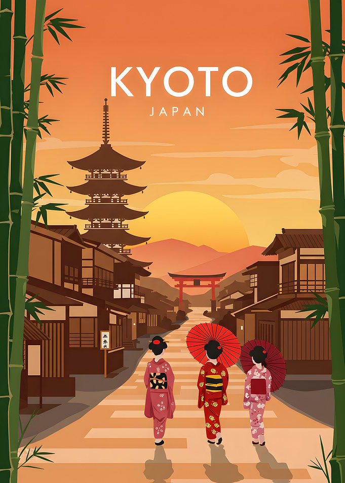 Travel to Kyoto Japan