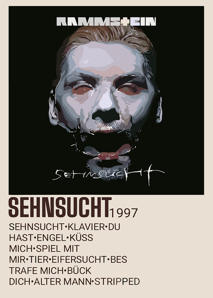 Rammstein Sehnsucht Album Cover