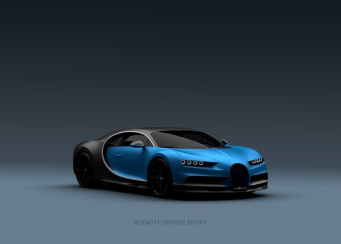 Bugatti Chiron Sport Car