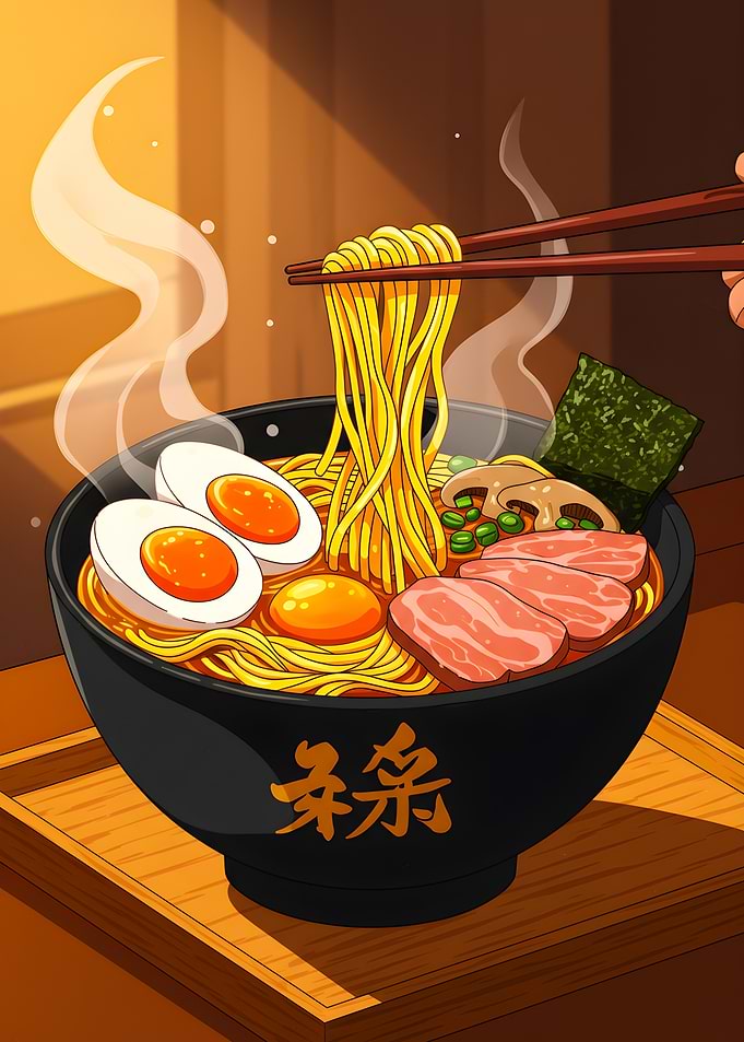Ramen japan food