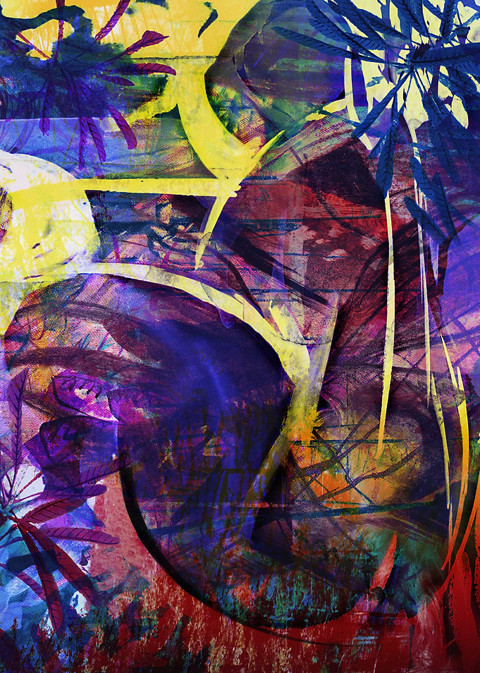 Abstract Floral Art