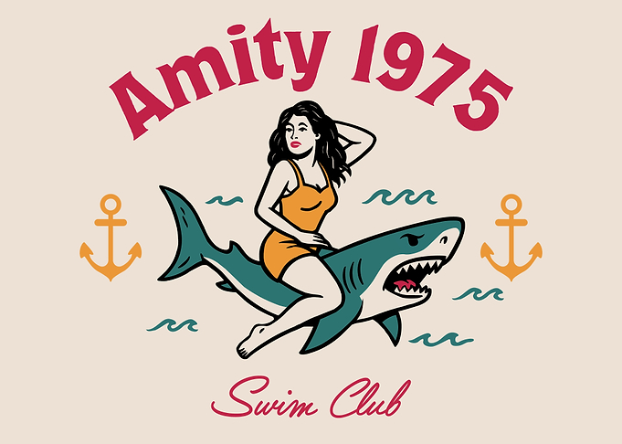 Amity 1975 Swim Club Shark