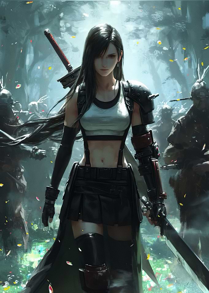 Tifa Lockhart in Battle Stance