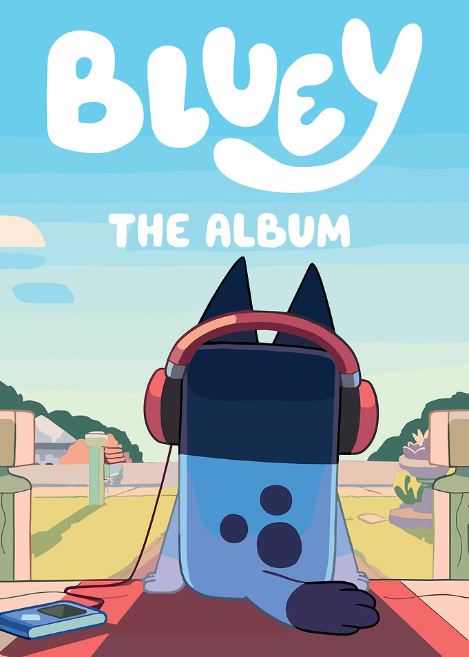 Bluey: The Album Cover Art