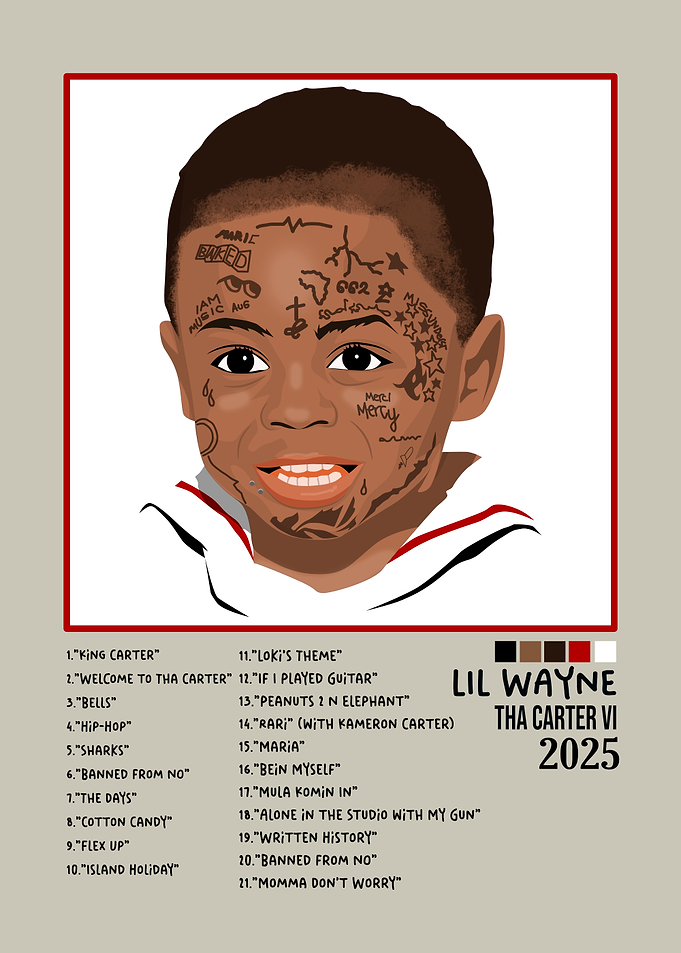 Lil Wayne Tha Carter VI Album Art