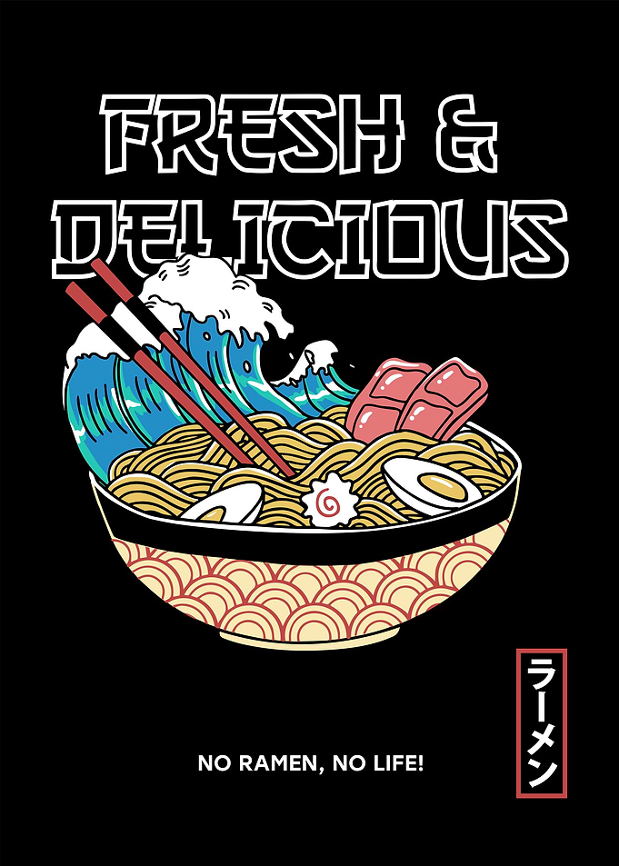 The Great Ramen off Kanagawa