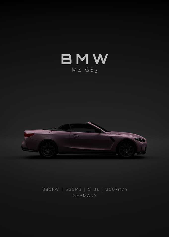 Specs 1743 BMW M4 2025 G83 Velvet