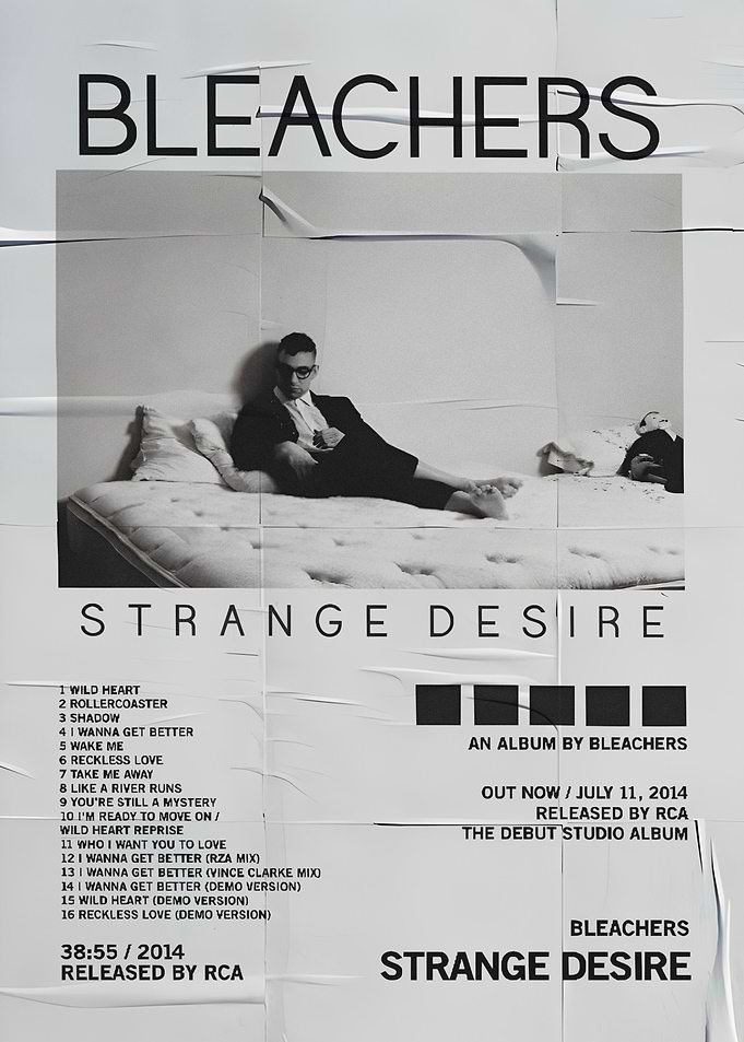 Bleachers Strange Desire Album Cover