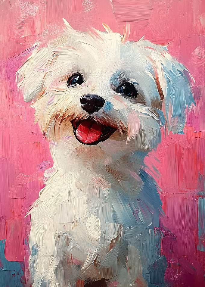 Happy Cute Dog