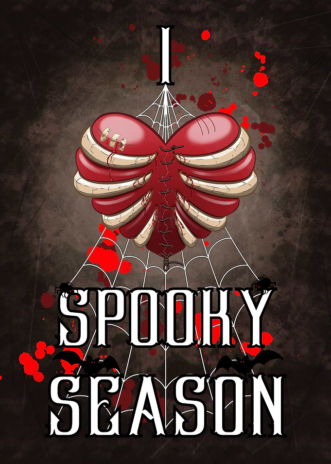 Broken Heart I Love Spooky Season