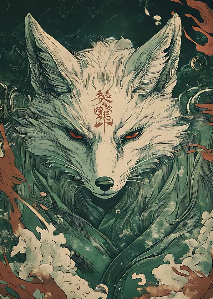 Fox Japanese Animal