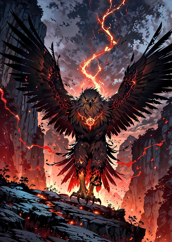 Legendary Fire Eagle Rising