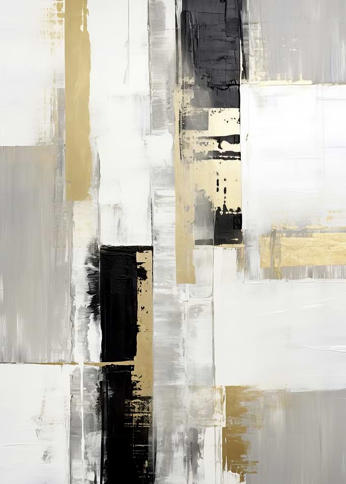 ABSTRACT ART Geometry of silence