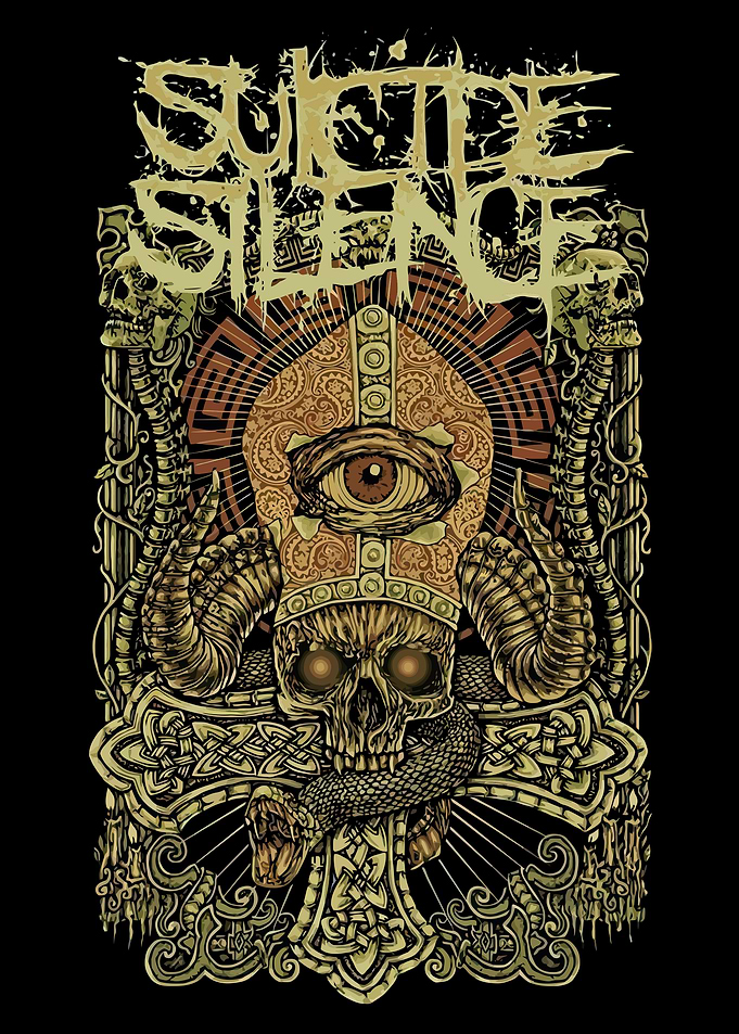 Suicide Silence Skull Artwork