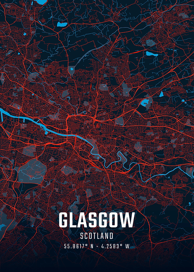 Glasgow City Map