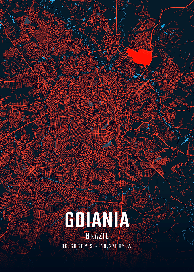 Goiania City Map