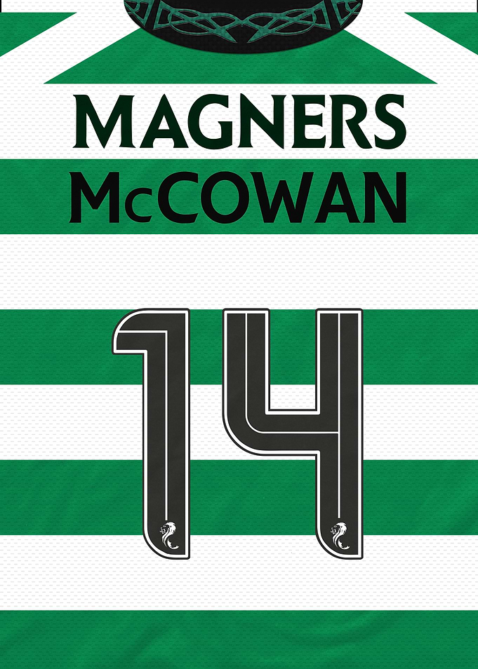Celtic Luke McCowan #14 Football Jersey