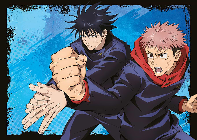 JJK Yuji and Megumi Duo in Action