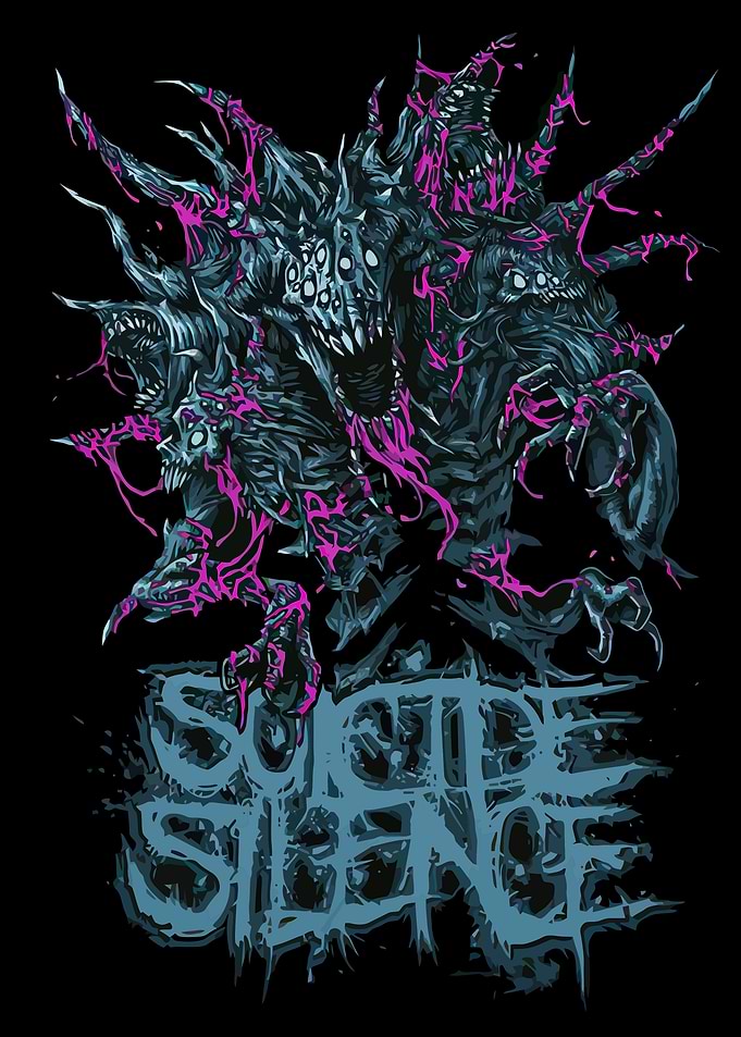 Suicide Silence Monster Art