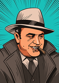 Al Capone Pop Art Portrait