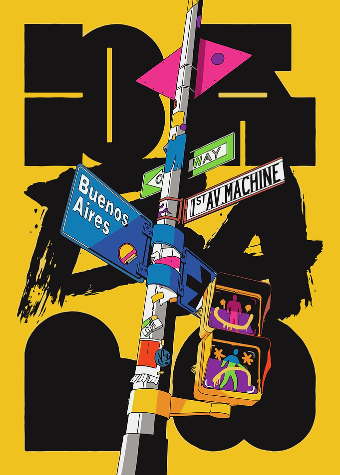 Buenos Aires Street Sign Art