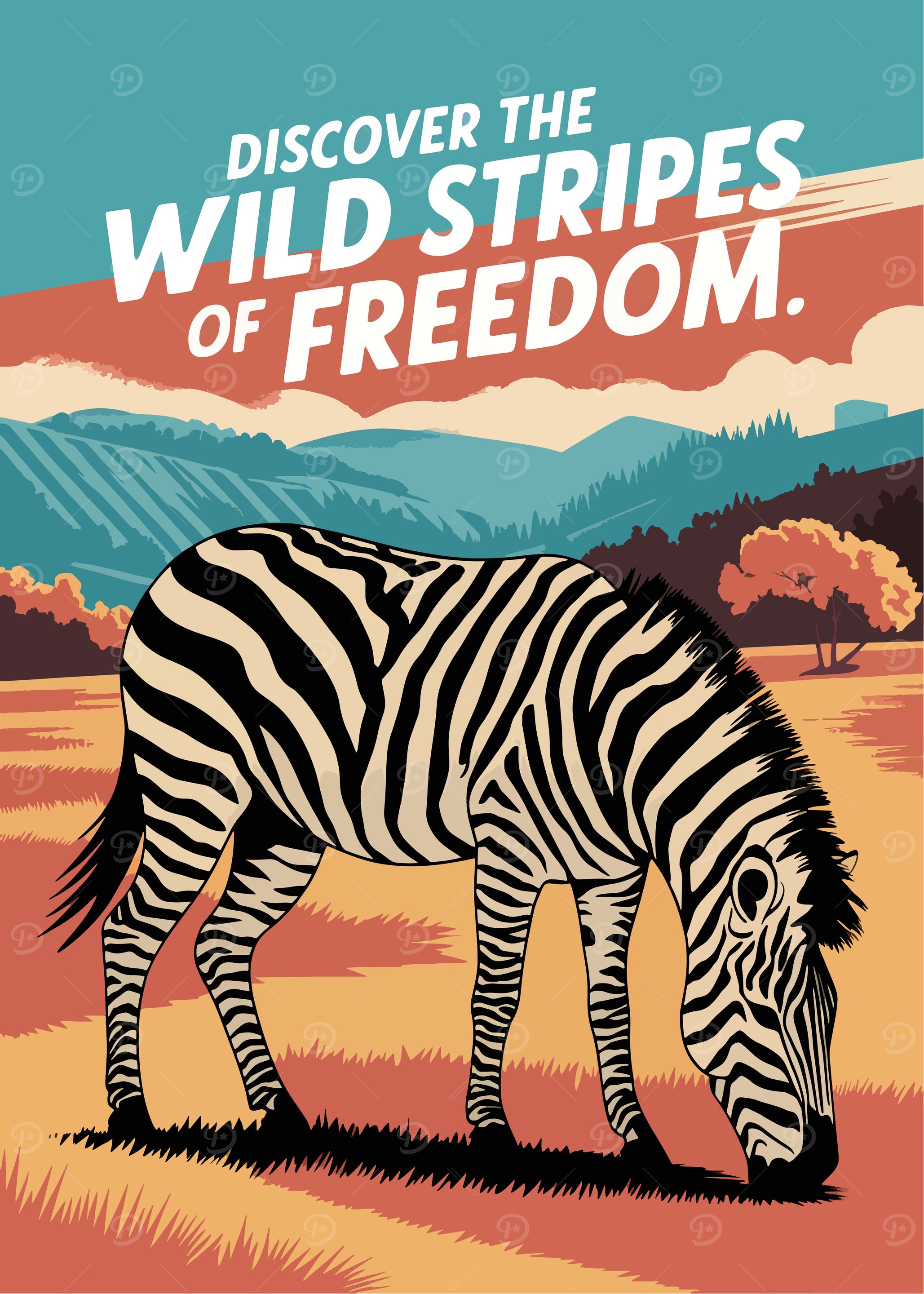 Zebra: Wild Stripes of Freedom