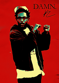Kendrick Lamar DAMN. Album Art