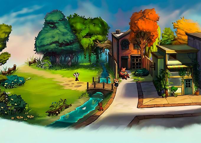 Beacon Pines Town Characters