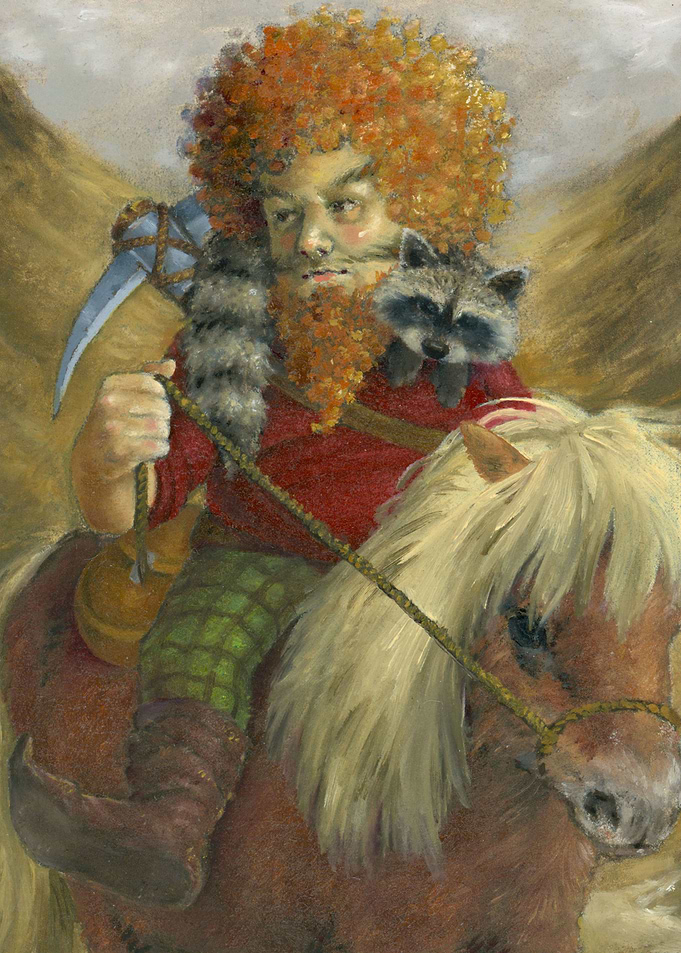 Dwarf On The Misty Mountain