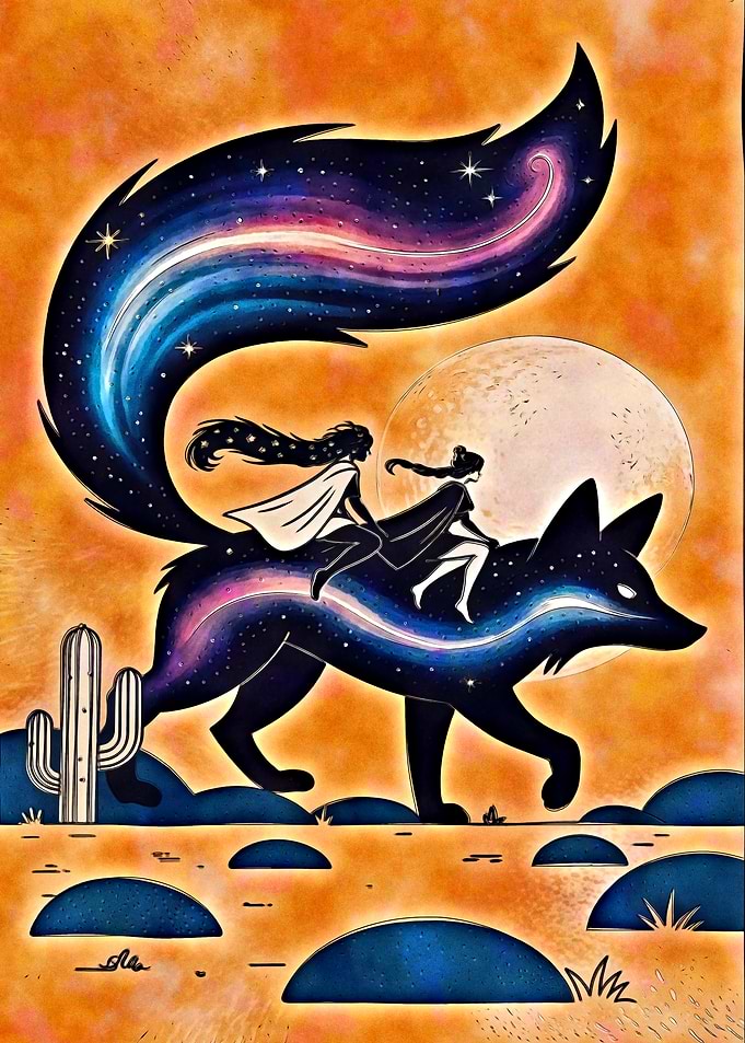 Galactic Moon bound Ride