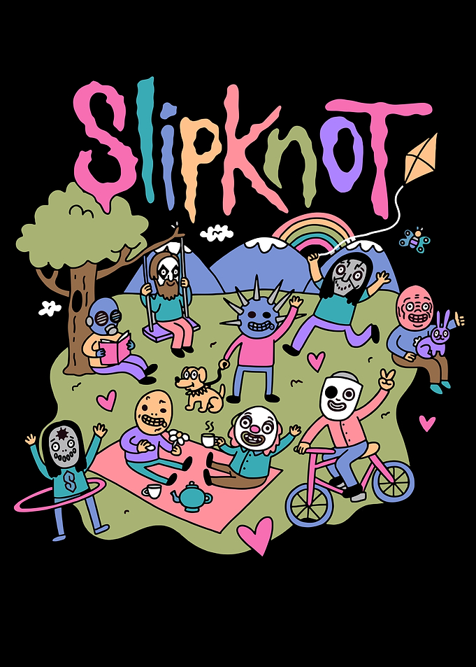 Slipknot Cartoon Picnic